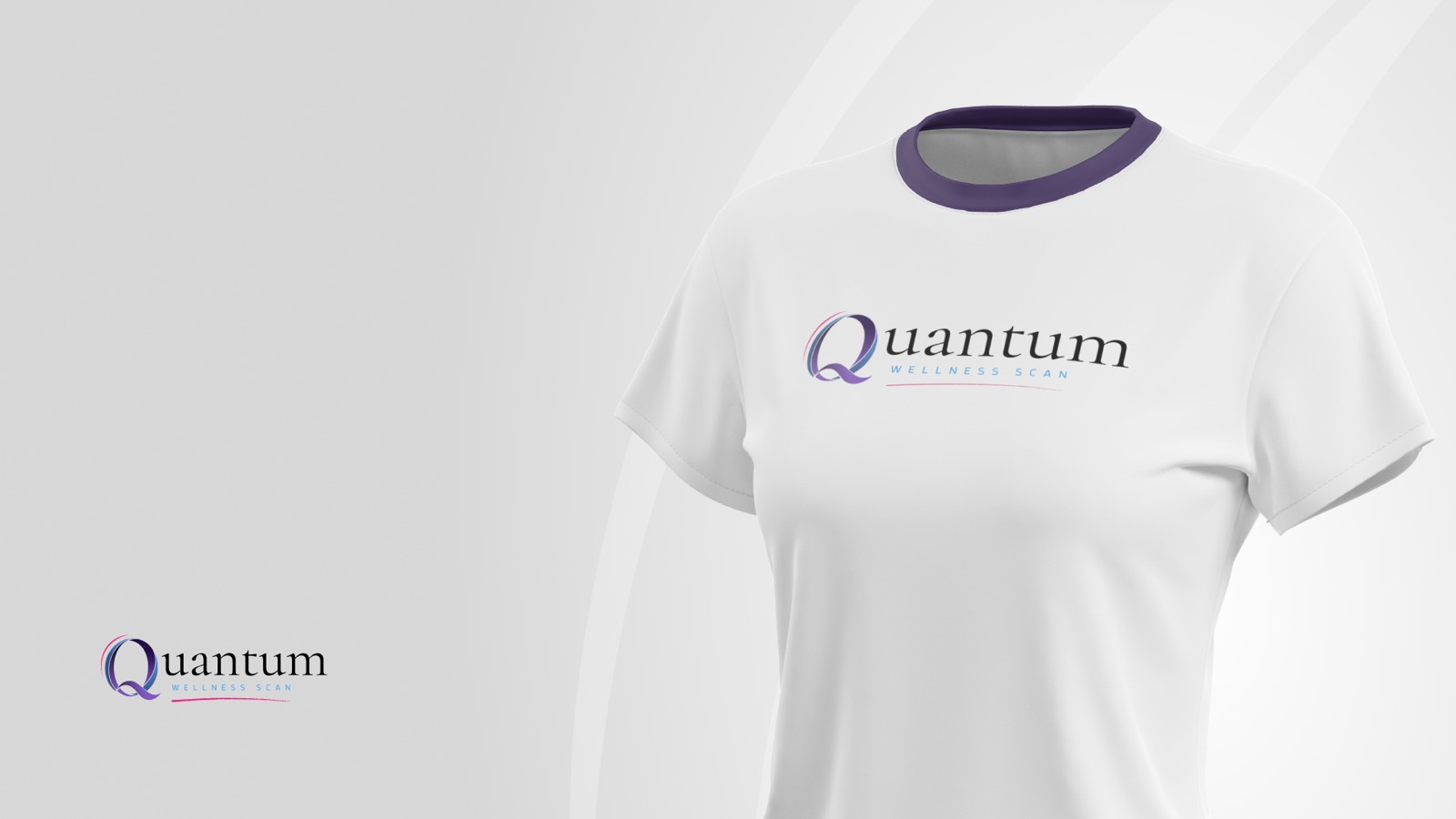 Quantum Wellness Scan brand identity design